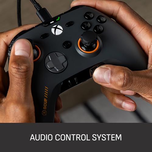 SCUF VALOR PRO Wired Performance Xbox Controller – Customizable Back Paddles, Instant Triggers, Hall Effect Thumbsticks, Audio Controls, Xbox Series X|S, Xbox One, Windows PC – Steel Gray - color: Steel Gray
