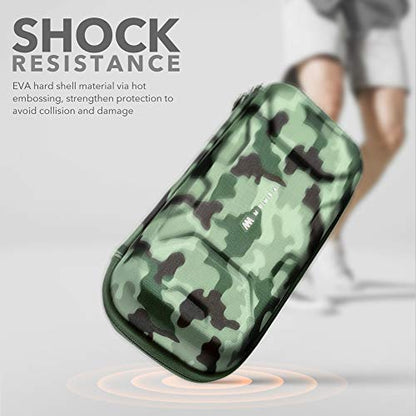 Mumba Carrying Case for Nintendo Switch OLED/Switch 1/Switch Lite, [Standard Version] Protective Travel Carry Case Pouch for Nintendo Switch Console & Accessories - color: Camouflage