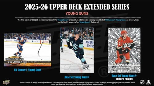 Upper Deck 2025-26 Extended Series Hockey Blaster Box
