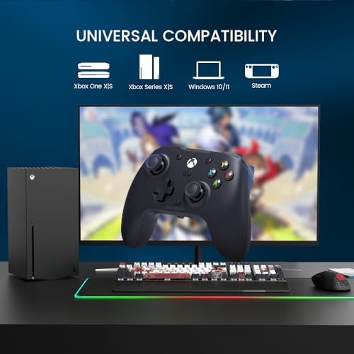 GameSir G7 HE Wired XBOX Controller,Hall Effect Sticks | Officially licensed Controller for XBOX Series X|S, XBOX One, Windows 10|11, PC, Video Game Controller - color: Black