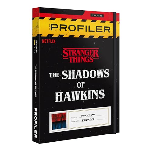 PROFILER Stranger Things - The Shadows of Hawkins - Board Game Escape Game - Immersive and Collaborative Investigation Game, 1-6 Players