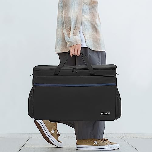 AKOZLIN Padded DJ Controller Mixer Bag Fit For Pioneer Flx 4 DDJ DJ Lite SB 2 3 SB2 SB3 DJ 400 DJ RB Gig Travel Shoulder Bag 20.5”×3.15”×13” - size: 20.5”×3.15”×13”