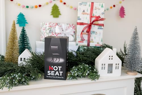 HOT SEAT Party Game + Expansion Set - The Family Card Game That's All About You - for Kids, Teens, Adults - Perfect Christmas White Elephant Gifts, Stocking Stuffers + Board Games Night