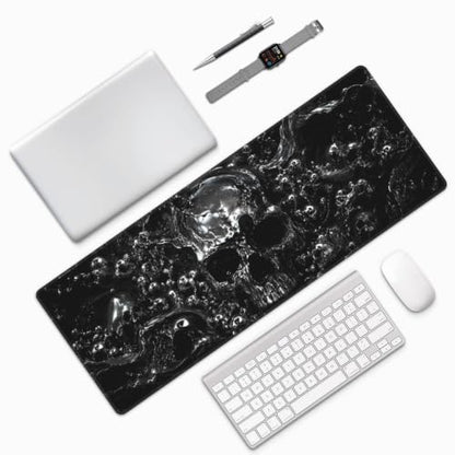 Skull Mouse Pad XL Large Mousepad Non Slip Rubber Base Desk Mat for Laptop Computer Gaming 31.5" X 12" - color: Skull