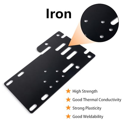 RASTP PC USB Handbrake Plate For SIM Racing Games Logitech G27 G25 G29 T500 T300(ONLY Plate),Style B - color: Style B-Black