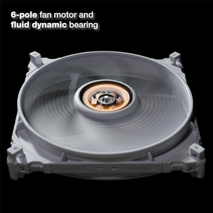 be quiet! Silent Wings 4 Cooling Fan | 120mm PWM high-Speed | White | BL115 - color: White, size: 120mm