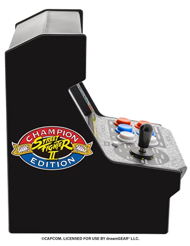 My Arcade Street Fighter 2 Champion Edition Video Game: Mini Arcade Machine, Arcade Version - style: Street Fighter