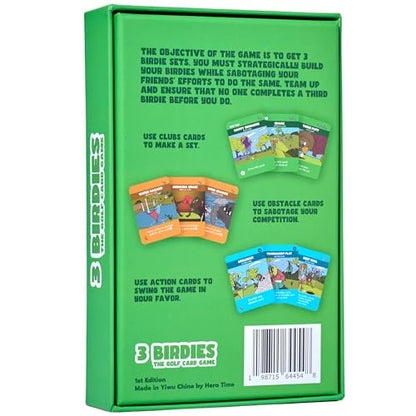 The Golf Card Game - Fun, Fast-Paced, and Strategic Family Games for Game Night, Easy to Learn, Great for Couples, Adults, Teens, and Kids Ages 7+, The Perfect Golf Gift for Men