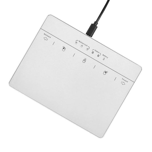 MICROPACK Digitally Yours Wired Trackpad for PC Computer Windows Laptops (Silver) - color: Silver