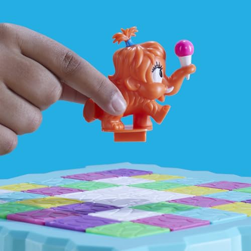 Hasbro Gaming Don’t Break The Ice Mammoth Edition Board Game | Ages 3 and Up | 2 to 4 Players | Preschool and Kids Games (Amazon Exclusive)