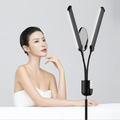 Foldable Live Streaming Light Supplement Light Half Month LED Mobile Phone Live Streaming Bracket