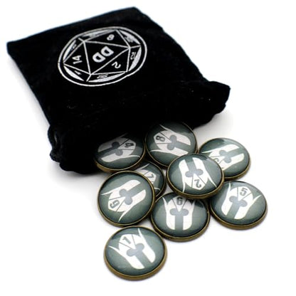 D&D Numbered Monster Token Markers for Dungeons and Dragons (Elf) - style: Elf