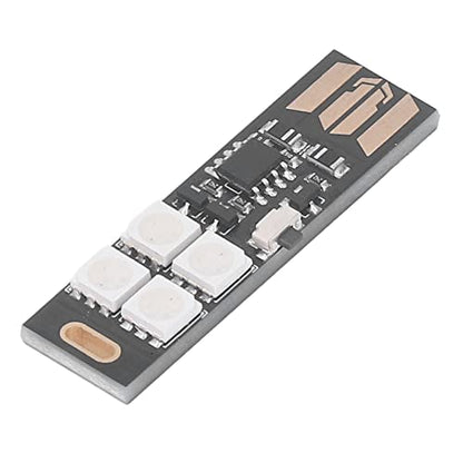 5Pcs Super Mini USB Light Kit – Ultra Slim 7-Color RGB LED Backlight for TV, Laptop, Desk