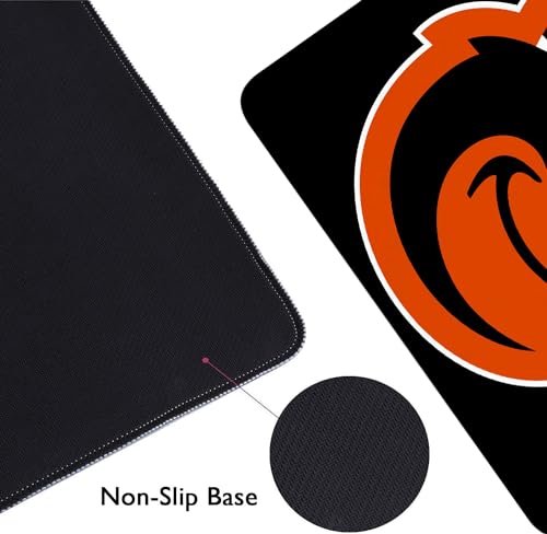 Baseball Mouse Pad Extended Large Gaming Desk Pad 31.5 x 11.8 Inch, XL Mousepad Topographic Mouse Pad with Anti-Slip Rubber Base for Baltimore Home Office - color: M-baltimore