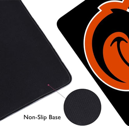 Baseball Mouse Pad Extended Large Gaming Desk Pad 31.5 x 11.8 Inch, XL Mousepad Topographic Mouse Pad with Anti-Slip Rubber Base for Baltimore Home Office - color: M-baltimore