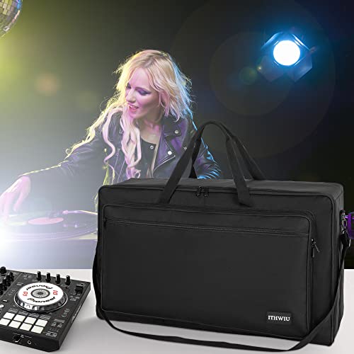 Padded Dj Controller Case for DDJ-FLX6, DDJ-800, DDJ-1000, 1000SRT, DDJ-SX, DDJ-SX2 SX3, DDJ-RX, XDJ-RR DJ Controller Carrying Bag 29.5 X 17.7 X 4.7 Inch - size: 29.5 X 17.7 X 4.7 Inch