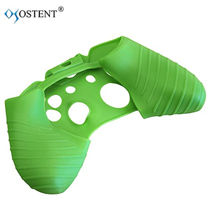 OSTENT Soft Protector Silicone Skin Case Cover Pouch for Microsoft Xbox One Controller Color Green - color: Green