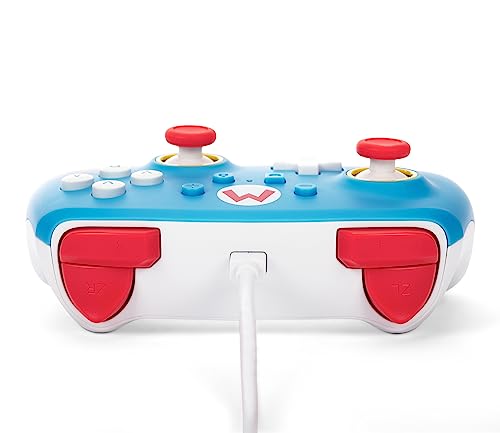 PowerA Nintendo Switch Wired Controller - Brick Breaker Mario, Mario Switch Controller, Detachable 10ft USB Cable, Plug & Play, Officially Licensed by Nintendo - color: Brick Breaker Mario
