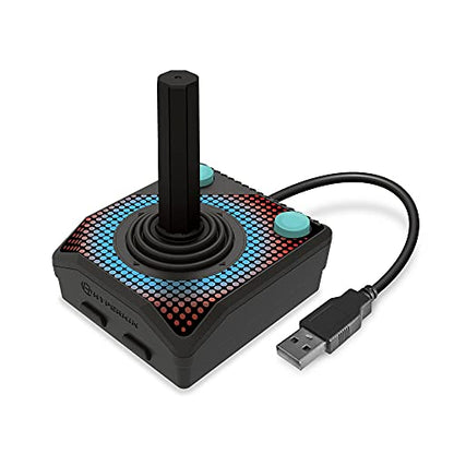 Hyperkin Trooper 2 Premium USB Game Controller for PC, Mac, Linux | Classic Gamepad with Atari Style & Ergonomic design
