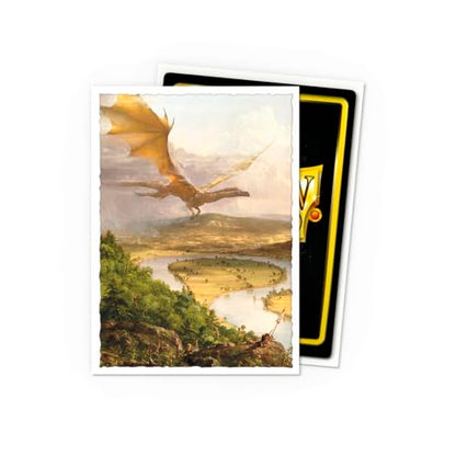 Dragon Shield Art Sleeves | Limited Edition - The Oxbow | 100 CT - Smooth & Tough Premium TCG Sleeves | Compatible with Pokemon, One Piece & Magic the Gathering - color: The Oxbow
