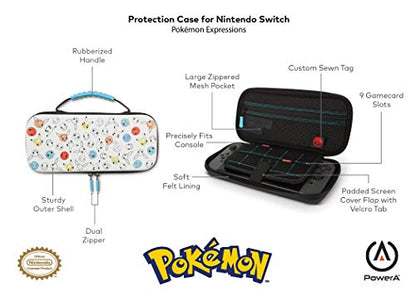 PowerA Protection Case for Nintendo Switch - Pokemon Expressions - Nintendo Switch - color: Pokemon Expressions