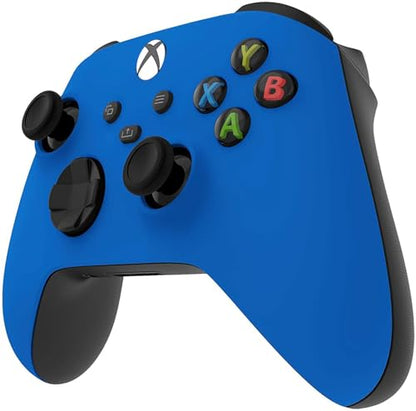 Custom Controllerzz Wireless Controller for Microsoft Xbox Series X/S & Xbox One - Custom Soft Touch Feel - Custom Xbox Series X/S Controller (X/S Blue) - color: X/S Blue