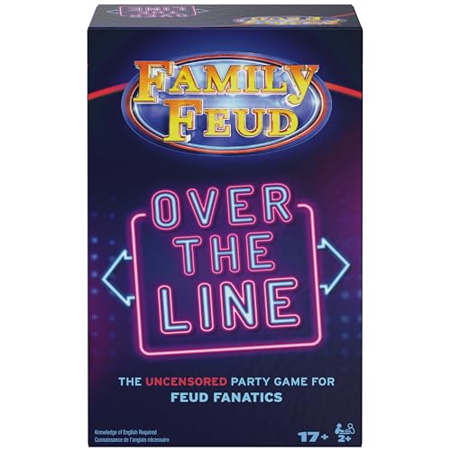 Spin Master Games Family Feud: Over the Line Adult Party Game - style: Ultimate Edition with 50 Bonus Questions