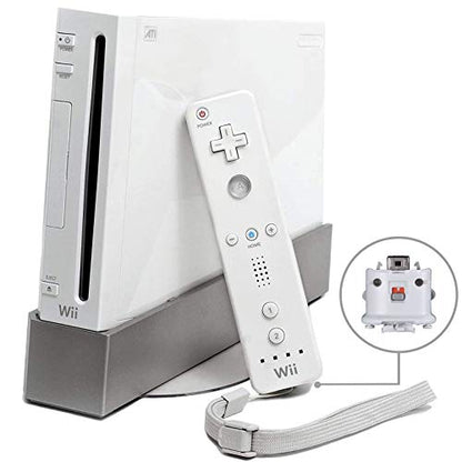 NC Motion Plus Adapter Replacement for Wii Motion Plus Adapter-Sensor Accelerator and Nintendo Remote Controller compatible (White 1 pcs) - color: White 1 pcs