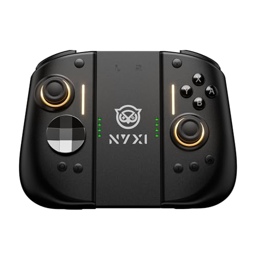 NYXI Hyperion 3 Switch 2 Controller–World's First Third-Party Wireless Controller for Switch 2, Hall Effect Joystick, 9-Axis Gyro, Full Mechanical Buttons, Adjustable Vibration, Dual Back Buttons - color: Dark