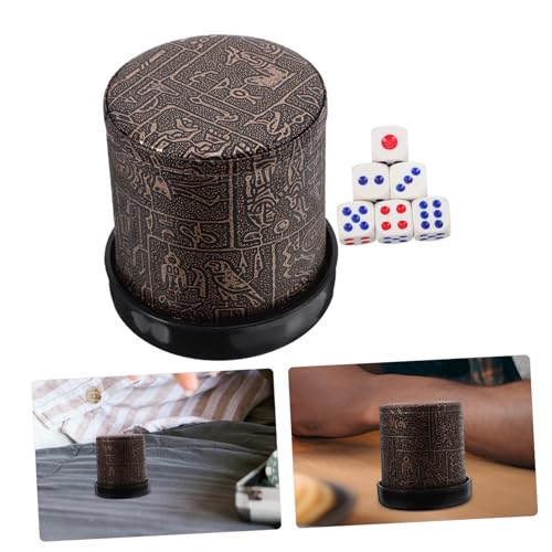 Entertainment Dice Cup Bar Dice Holder Shaker Storage Case for Indoor Outdoor