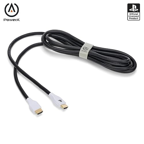 PowerA Ultra High Speed HDMI Cable for PlayStation 5, Cable, HDMI 2.1, PS5, Officially Licensed - style: HDMI
