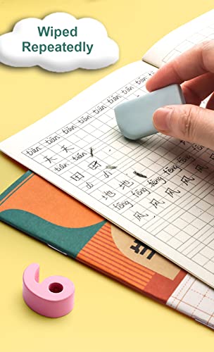 KAFENDA Chinese Character Practice Books, Practice Writing Chinese Character and Mandarin Phonetic Symbols/Bopomofo/Pinyin, Chinese Writing Book, Tian Zi Ge Notebook, Pack of 10