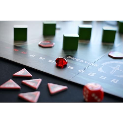 Mighty Boards: Nights of Fire: Battle for Budapest - Card Driven Board Game,1956 Soviet Forces Vs Hungarian Revolutionaries, Ages 14+, 1-3 Players