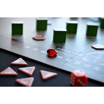 Mighty Boards: Nights of Fire: Battle for Budapest - Card Driven Board Game,1956 Soviet Forces Vs Hungarian Revolutionaries, Ages 14+, 1-3 Players