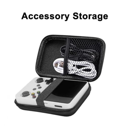 Carrying Case for R36S/ RG36 Pro/ R36 Pro/ RG353VS/ RG353V Retro Game Consoles Portable Video Gaming Console Travel Bag Protection EVA Carrying Box Handheld Emulator Storage Holder Organizer