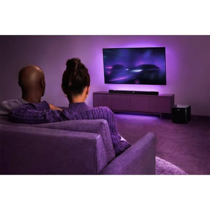 Bose New Lifestyle Ultra Soundbar, Wireless Home Soundbar for TV with Dolby Atmos, Surround Sound, Black - color: Black