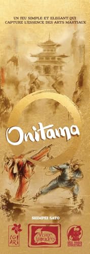 Arcane Wonders Onitama | 2-Player Abstract Duel with Modular Movement Cards | 5x5 Grid Chess-Like Tactics for Strategic Thinkers | Ages 8+ | 15-20 Minutes | Portable Martial Arts