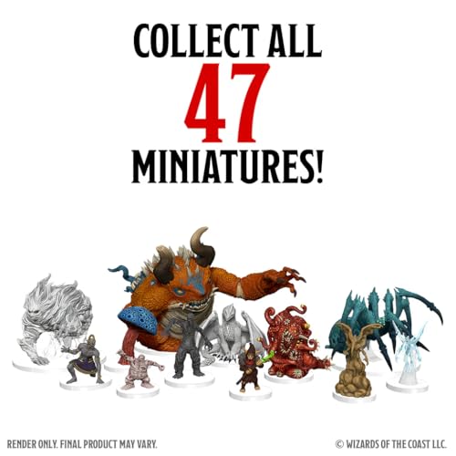 WizKids Dungeons & Dragons: Icons of The Realms: Monster Manual Collection 2 Booster Brick (10 Boosters)