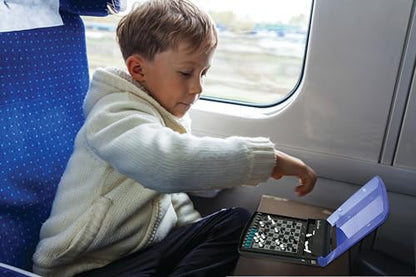 Lexibook, Electronic Travel Chess Set, LCG500 | 32 pieces, 64 difficulty levels, 1-2 players, Strategy game - style: LCG500
