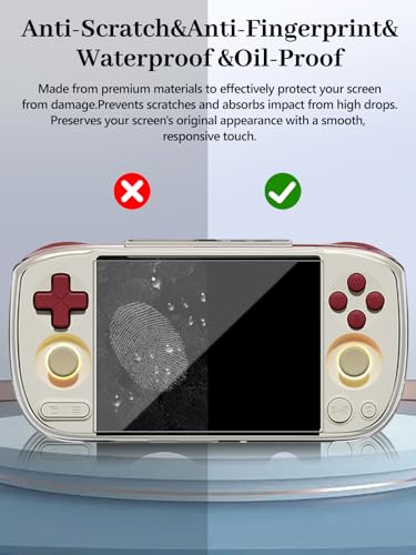 3-Pack Screen Protector for AYANEO Pocket AIR Mini Handheld Game Consoles, 9H Hardness Tempered Glass, Anti-Fingerprint,Anti-Scratch, Easily Installation, HD Clear