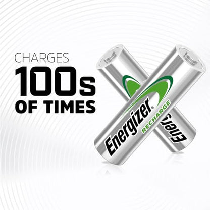 Energizer Recharge Universal Rechargeable AA Batteries (16 Pack), Double A Rechargeable Batteries - size: 16 Count (Pack of 1), style: AA