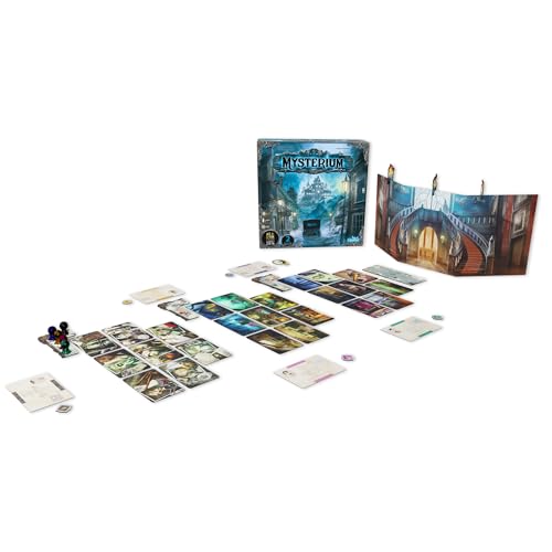 Mysterium Board Game (2025 Refresh) | Cooperative Psychic Mystery Game, Updated Components & New Cards for Family Kids & Adults, Ages 10+, 3-7 Players, 45 Mins - style: New Edition