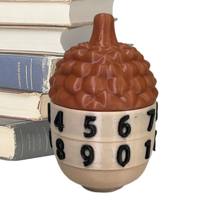 Board Game Life Counter - Pocket-Sized Mechanical Acorn-Shaped Tool | 3D Printing Board Game Recorder for Bar Cafe Holiday Party Family Gathering Teens Adults