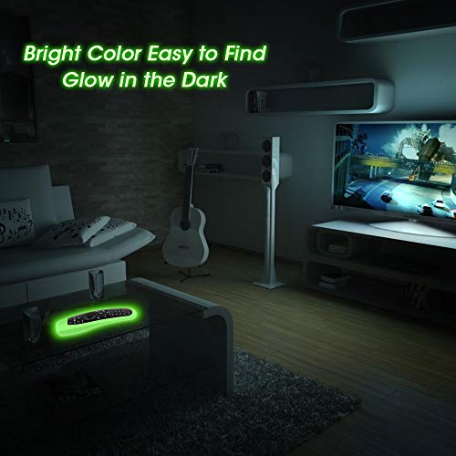 Remote Silicone Case Compatible with LG AN-MR19BA Smart TV Magic Remote Control, Shockproof Protective Cover for LG Smart TV Remote AN-MR18BA/AN-MR650/AN-MR600 (Glow Green) - color: Glow Green