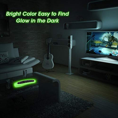Remote Silicone Case Compatible with LG AN-MR19BA Smart TV Magic Remote Control, Shockproof Protective Cover for LG Smart TV Remote AN-MR18BA/AN-MR650/AN-MR600 (Glow Green) - color: Glow Green