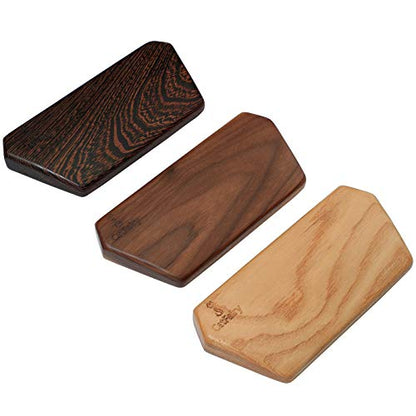 Wooden Keyboard Palm Rest - Walnut Wrist Guard, Solid Wood Mouse Pad - Black Walnut, 6.9in - color: Black Walnut, size: 6.9in