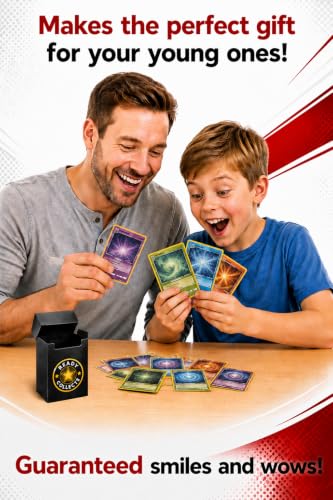 Ready Trainer Pack | 100+ Pokémon Trading Card Bundle, Includes Legendary Ultra Rare Cards, Holo Foils & Premium Ready Collects Deck Box