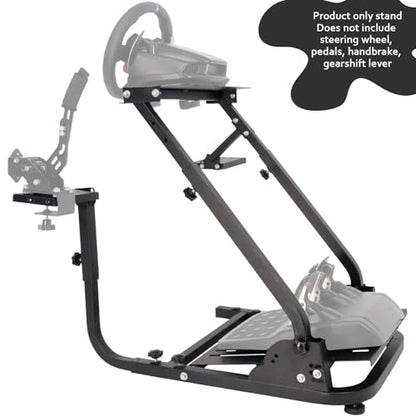 Marada Racing Wheel Stand Adjustable Fit for Logitech G29 G920 G923, for Thrustmaster T80 T300 RS GT, for PXN Foldable Steering Wheel Pedal Shift Not Include