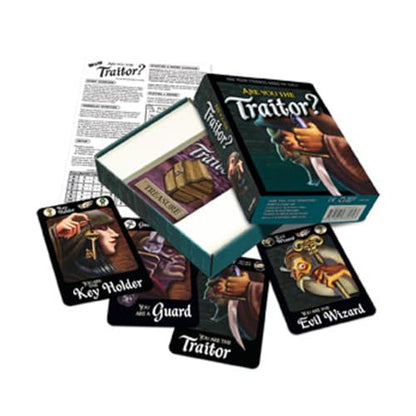 Looney Labs are You the Traitor? Card Game - Engaging Party Fun for 4-10 Players