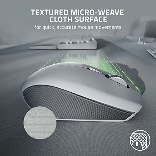 Razer Pro Glide Soft Mouse Mat: Thick, High-Density Rubber Foam - Textured Micro-Weave Cloth Surface - Anti-Slip Base - XXL Size, 16.1L x 37W inches (Pack of 5) - size: 16.1L x 37W inches (Pack of 5)